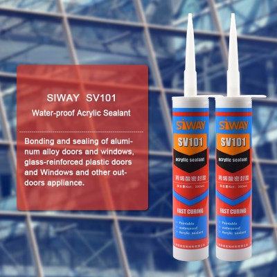 Neutral Type Acrylic Sealant Glass Multi Purpose Silicone Sealant