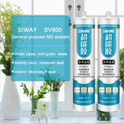 General Purpose Green Silicone Sealant Applicable to Decoration Seal